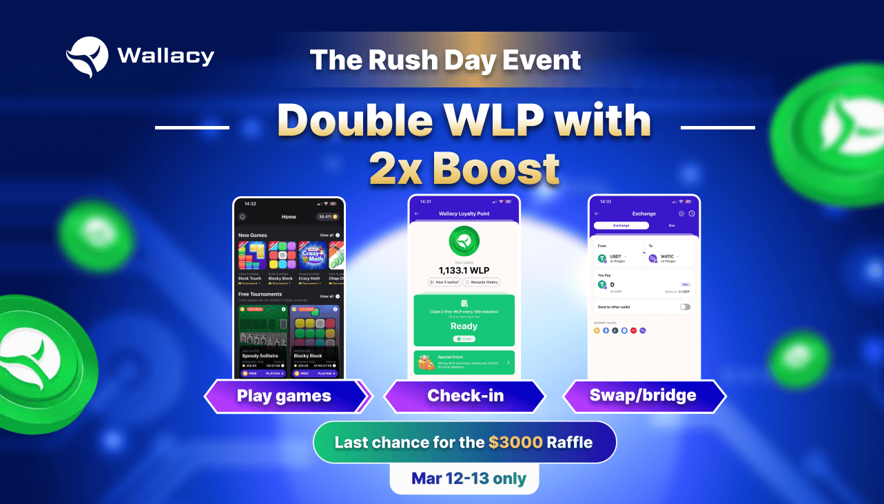 The Rush Day Event: Enjoy 2x WLP Boost