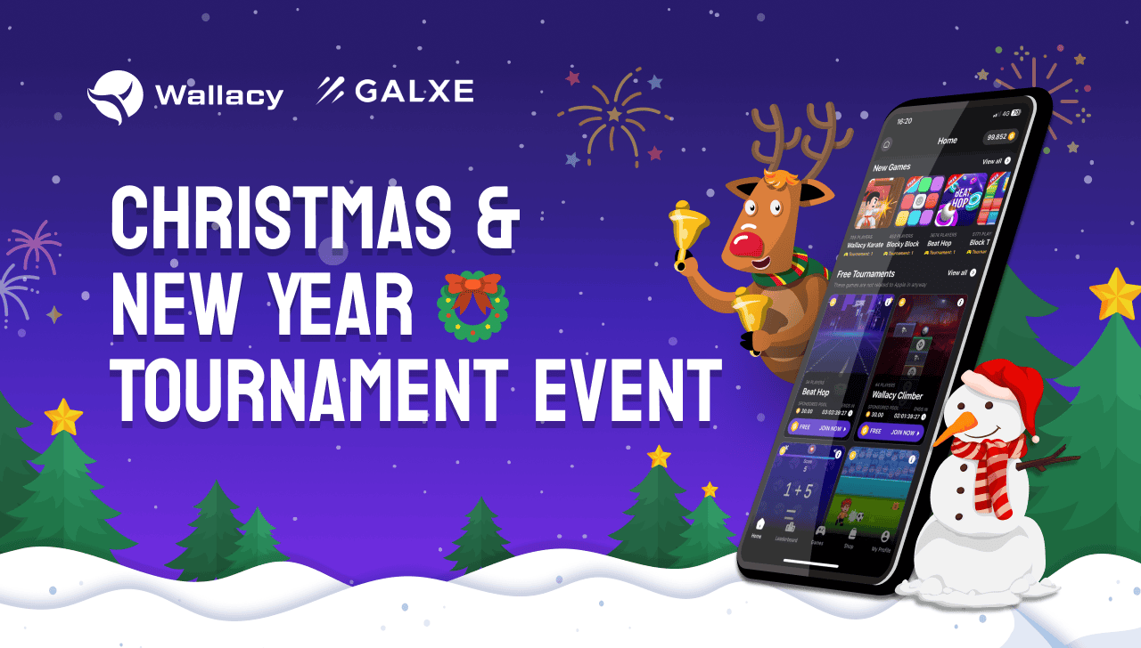 Christmas and New Year Tournament Event | 3000 $GEM Giveaway & $100 Raffle 